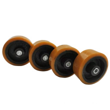shuntong wholesale Hot sale 3" steel trolly wheel casters for waste container heavy duty caster wheels